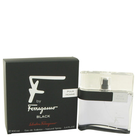 F Black Cologne By Salvatore Ferragamo Eau De Toilette Spray For Men