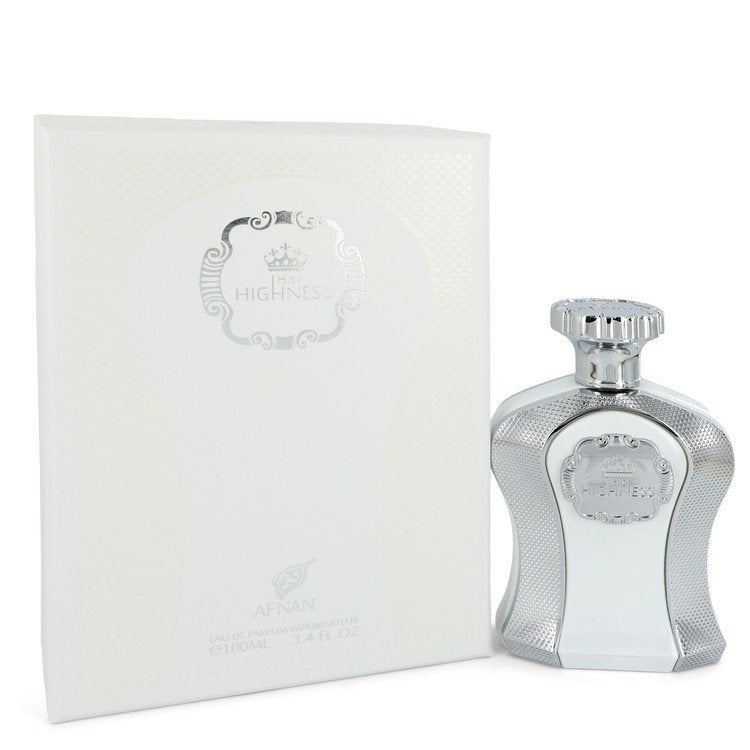 His Highness White Cologne By Afnan Eau De Parfum Spray For Men
