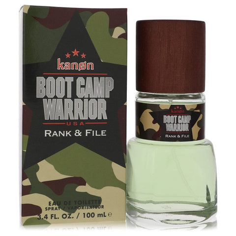 Kanon Boot Camp Warrior Rank & File Cologne By Kanon Eau De Toilette Spray For Men