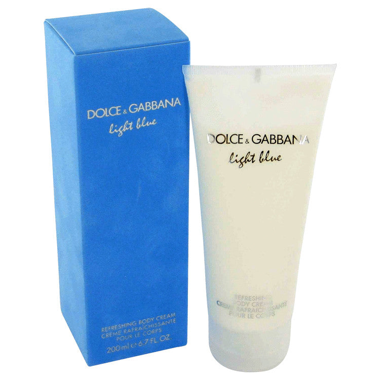 Light Blue Perfume By Dolce & Gabbana Body Cream For Women