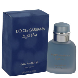 Light Blue Eau Intense Cologne By Dolce & Gabbana Eau De Parfum Spray For Men