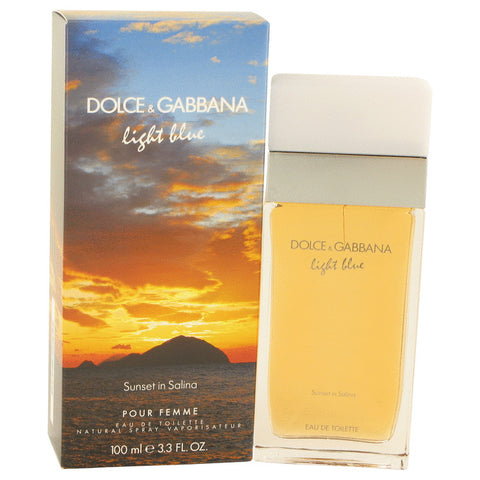 Light Blue Sunset In Salina Perfume By Dolce & Gabbana Eau De Toilette Spray For Women