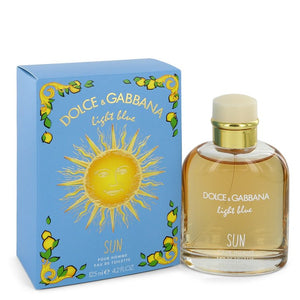 Light Blue Sun Cologne By Dolce & Gabbana Eau De Toilette Spray For Men