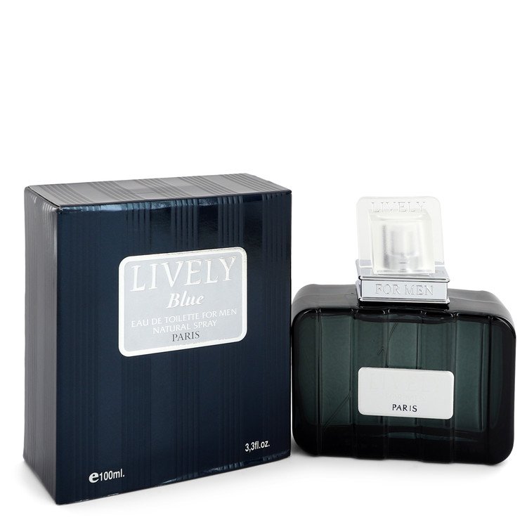 Lively Blue Cologne By Parfums Lively Eau De Toilette Spray For Men