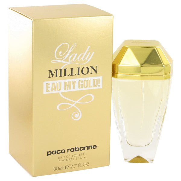 Lady Million Eau My Gold Perfume By Paco Rabanne Eau De Toilette Spray For Women