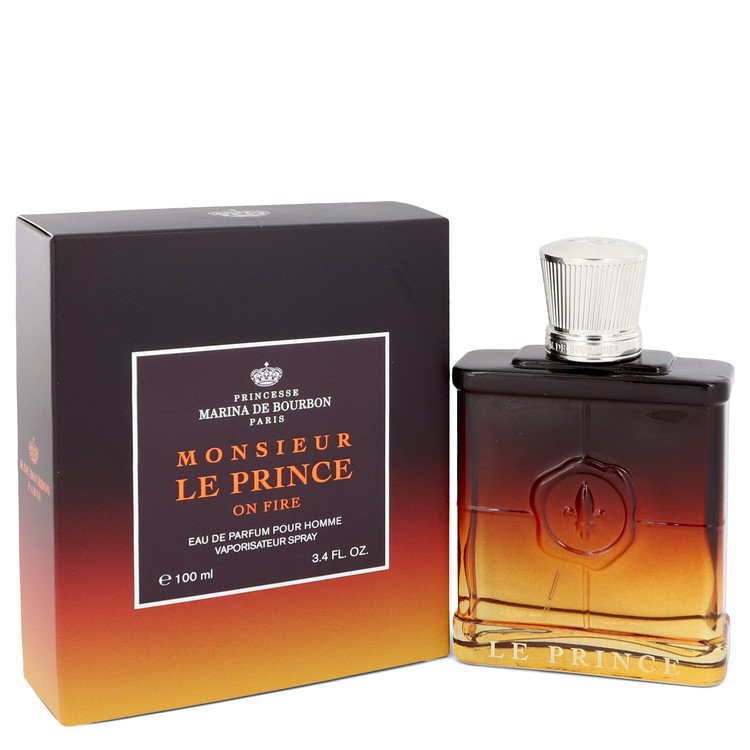 Marina De Bourbon Le Prince In Fire Cologne By Marina De Bourbon Eau De Parfum Spray For Men