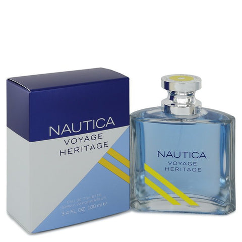 Nautica Voyage Heritage Cologne By Nautica Eau De Toilette Spray For Men