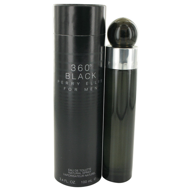 Perry Ellis 360 Black Cologne By Perry Ellis Eau De Toilette Spray For Men