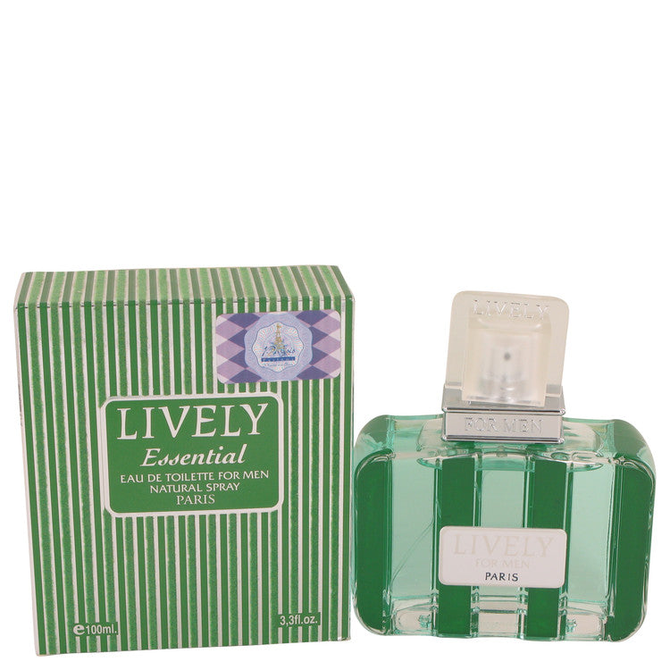 Lively Essential Cologne By Parfums Lively Eau De Toilette Spray For Men