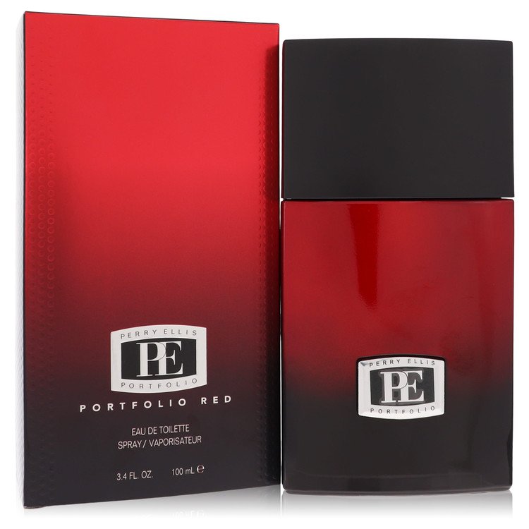 Portfolio Red Cologne By Perry Ellis Eau De Toilette Spray For Men