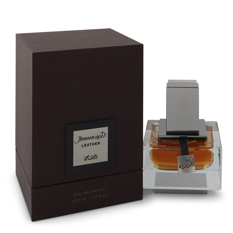 Rasasi Junoon Leather Cologne By Rasasi Eau De Parfum Spray For Men