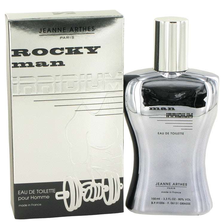 Rocky Man Irridium Cologne By Jeanne Arthes Eau De Toilette Spray For Men