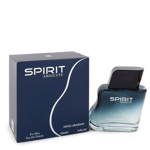 Swiss Arabian Spirit Absolute Cologne By Swiss Arabian Eau De Toilette Spray For Men