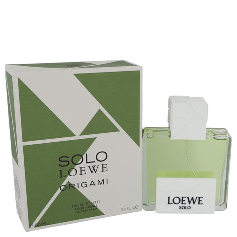Solo Loewe Origami Cologne By Loewe Eau De Toilette Spray For Men