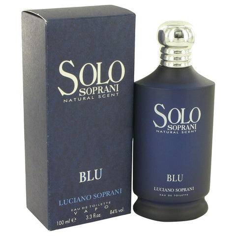 Solo Soprani Blu Cologne By Luciano Soprani Eau De Toilette Spray For Men