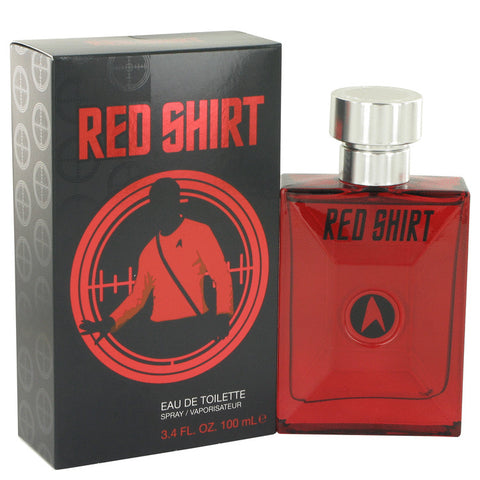 Star Trek Red Shirt Cologne By Star Trek Eau De Toilette Spray For Men