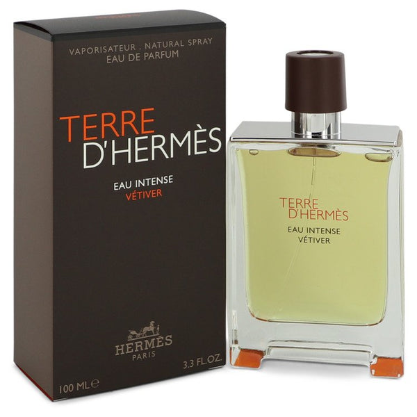 Terre D'hermes Eau Intense Vetiver Cologne By Hermes Eau De Parfum Spray For Men