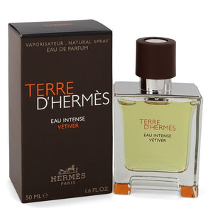 Terre D'hermes Eau Intense Vetiver Cologne By Hermes Eau De Parfum Spray For Men
