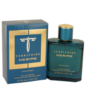 Territoire Desire Cologne By YZY Perfume Eau De Parfum Spray For Men
