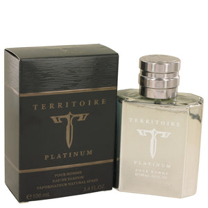 Territoire Platinum Cologne By YZY Perfume Eau De Parfum Spray For Men