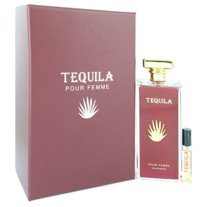 Tequila Pour Femme Red Perfume By Tequila Perfumes Eau De Parfum Spray + Free .17 oz Mini EDP Spray For Women