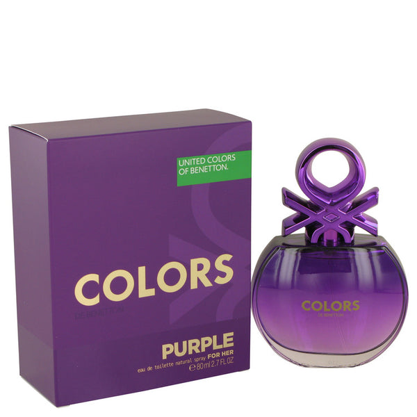 United Colors Of Benetton Purple Perfume By Benetton Eau De Toilette Spray For Women