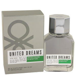 United Dreams Aim High Cologne By Benetton Eau De Toilette Spray For Men