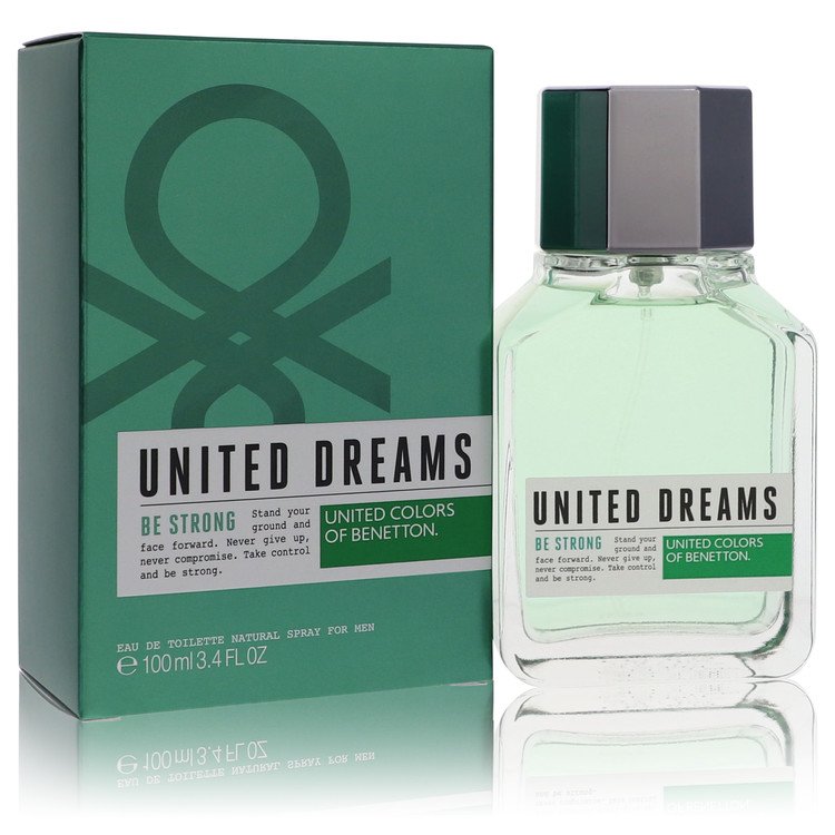 United Dreams Be Strong Cologne By Benetton Eau De Toilette Spray For Men