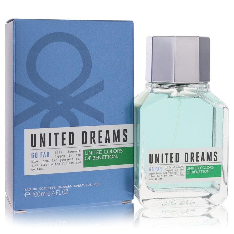 United Dreams Go Far Cologne By Benetton Eau De Toilette Spray For Men