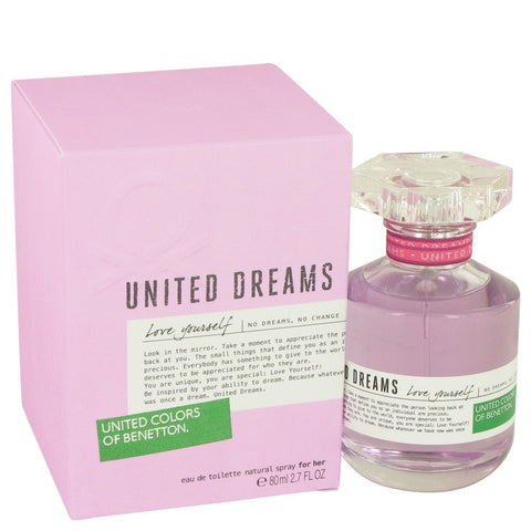 United Dreams Love Yourself Perfume By Benetton Eau De Toilette Spray For Women