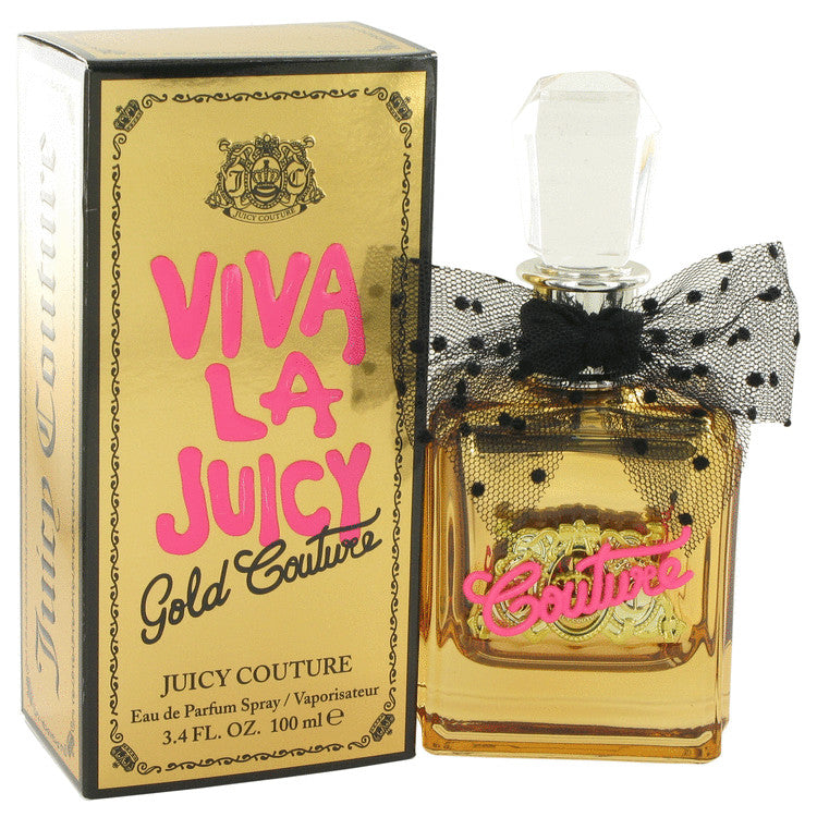 Viva La Juicy Gold Couture Perfume By Juicy Couture Eau De Parfum Spray For Women