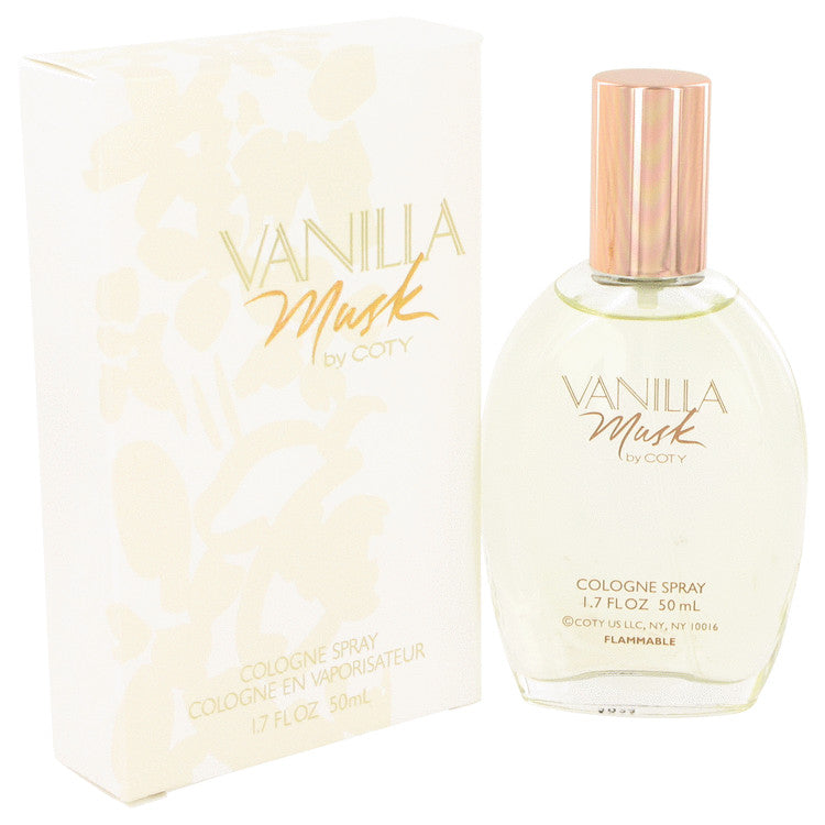 Vanilla Musk Perfume By Coty Cologne Spray For Women