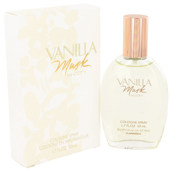 Vanilla Musk Perfume By Coty Cologne Spray For Women