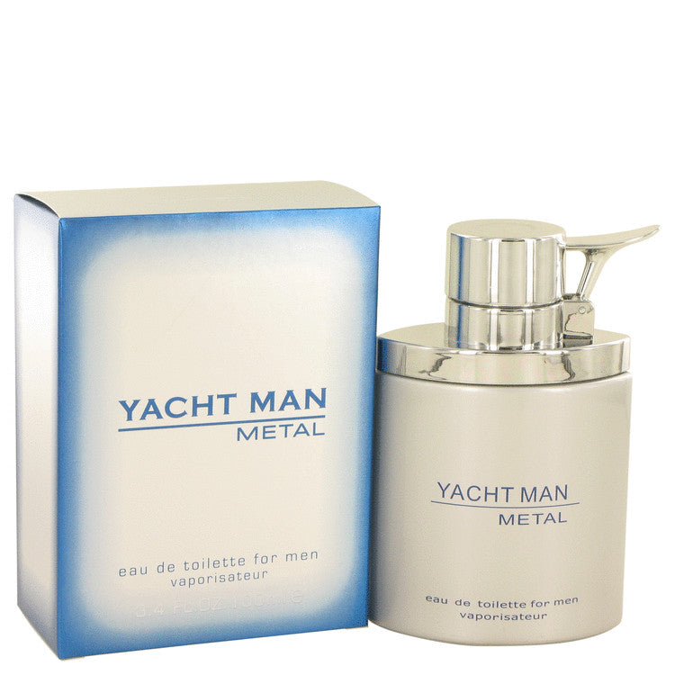 Yacht Man Metal Cologne By Myrurgia Eau De Toilette Spray For Men