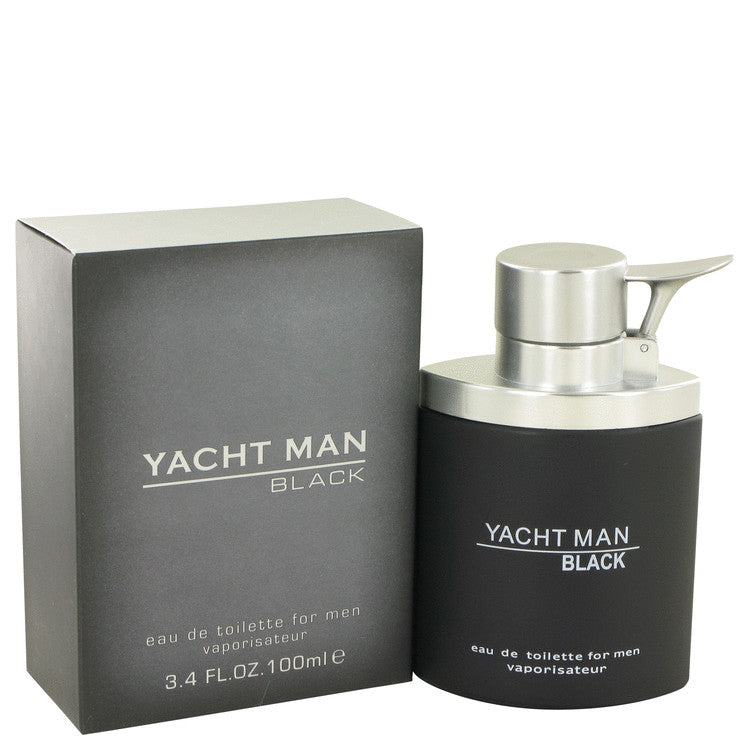 Yacht Man Black Cologne By Myrurgia Eau De Toilette Spray For Men