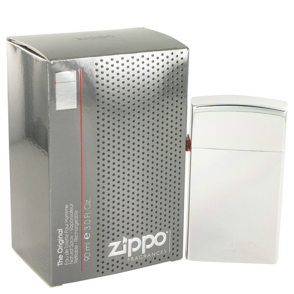 Zippo Silver Cologne By Zippo Eau De Toilette Refillable Spray For Men